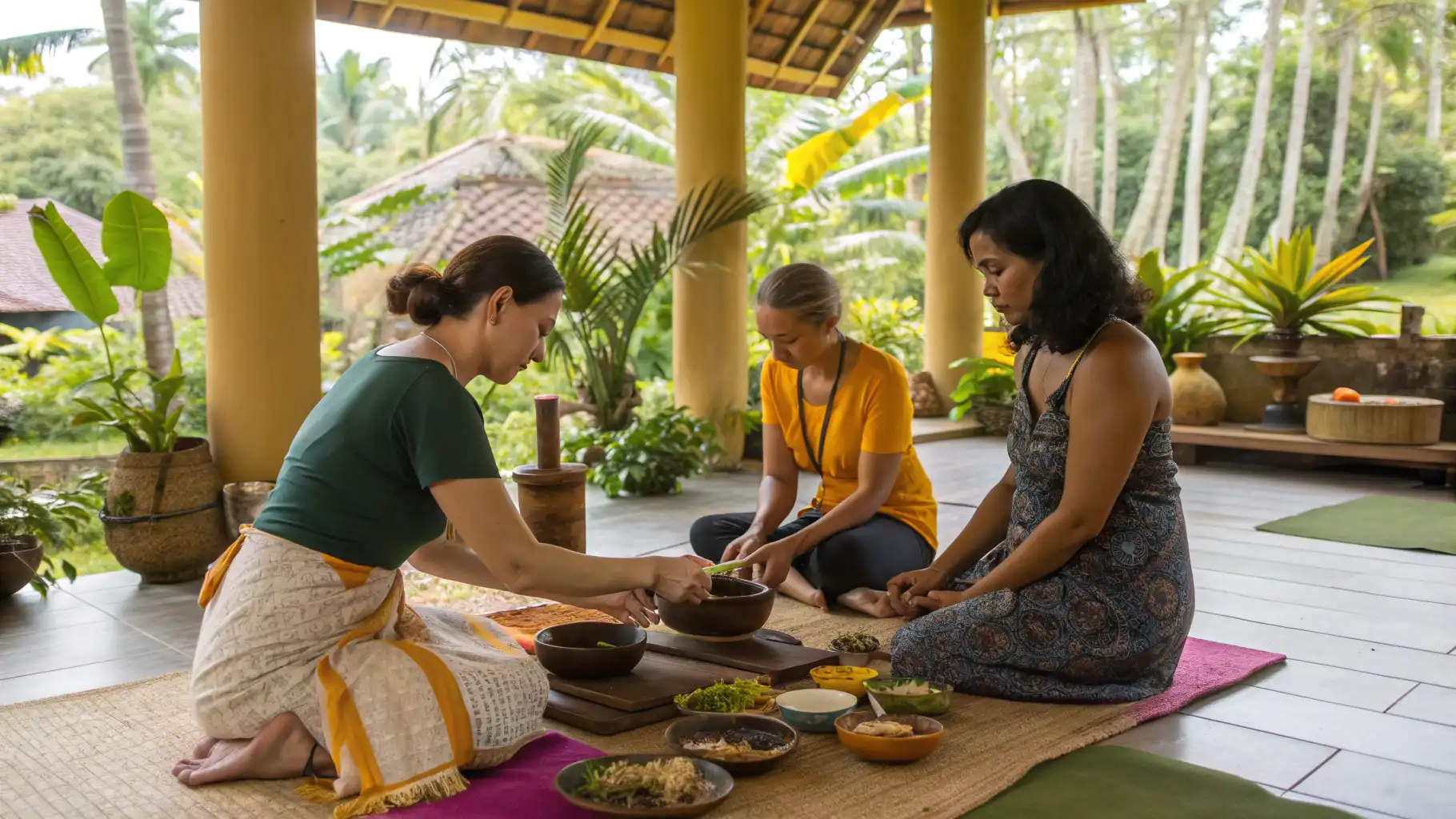 Traditional Jamu Healing Workshops | Lombok Wellness